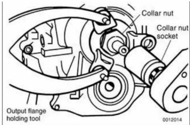 BMW 325i (2002) - Output shaft seal, replacing (transmission installed) - 4