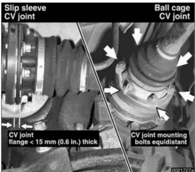 BMW 325i (2002) - Drive Axles - 1