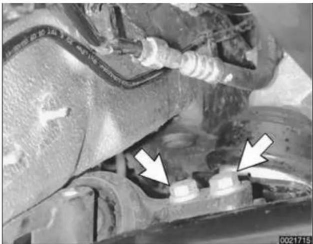 BMW 325i (2002) - stands designed for the purpose. A floor jack is not adequate support. - 2