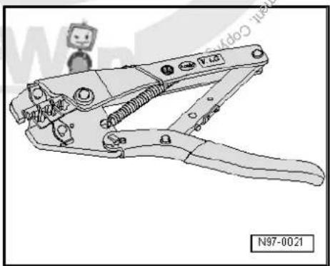 VOLKSWAGEN Golf Variant (1998) - Special pliers with insert - 1