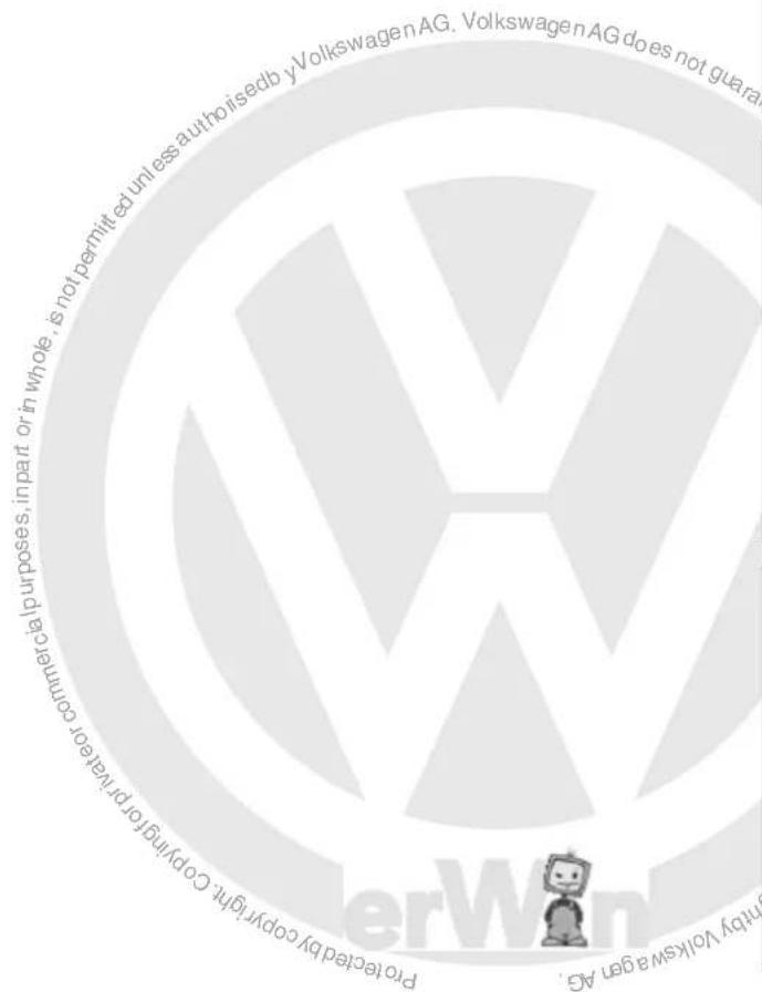 Protracted by copyright copying for registration commercial purposes, in part or in whole, is not permitted unless authorised by Volkswagen AG. Volkswagen AG does not guarantee any registration requirement.