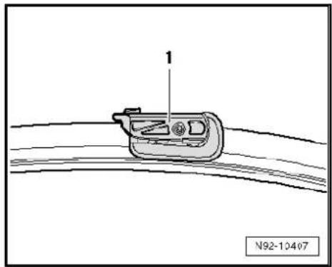 VOLKSWAGEN Golf Variant (1998) - Distinguishing features of jointless wiper blades - 3