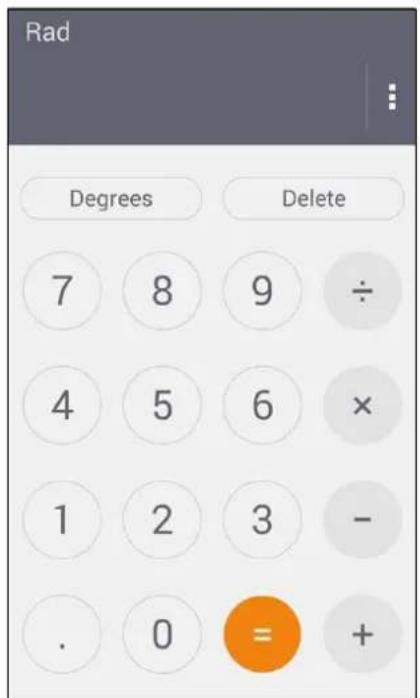 ASUS ZenFone C ZC451CG - หน้าจอ Calculator (เครื่องคิดเลข) - 1