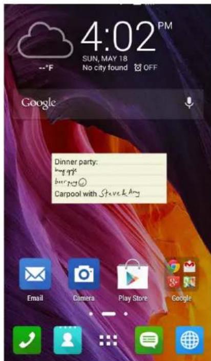 ASUS ZenFone C ZC451CG - หน้าจอ Calculator (เครื่องคิดเลข) - 3