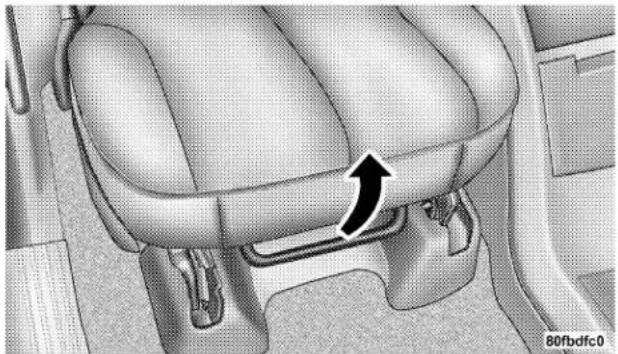 Chrysler Pacifica Touring (2005) - SecondRowManualSeatAdjuster - 1