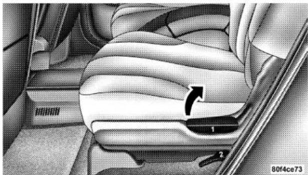 Chrysler Pacifica Touring (2005) - SecondRowFold&TumbleSeats - 1