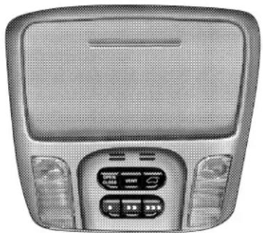 Chrysler Pacifica Touring (2005) - OverheadConsoleMap/ReadingLights - 1