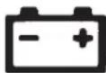 Chrysler Sebring Coupe (2004) - Charging system warning light - 1