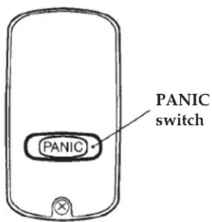 PANIC PANIC switch