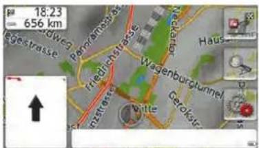 18.23 — 656 km Egestrasse Petroamogast Friedrichslasse Wegenburgtunnel Gefokur Haus ↑