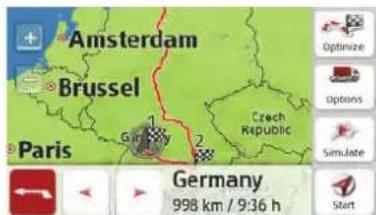 Amsterdam Brussel Paris Czech Republic Germany 998 km / 9:36 h