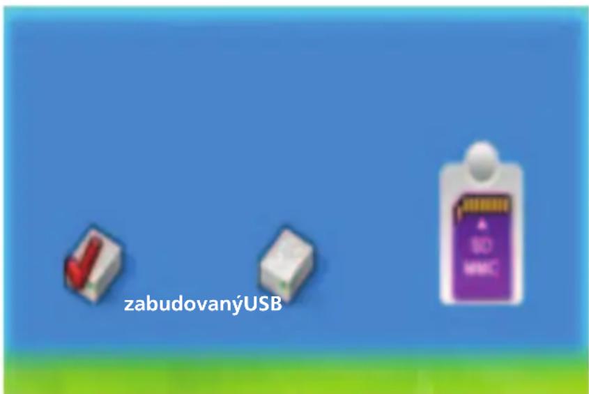 zabudovanýUSB