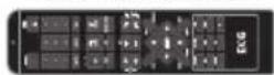 ECG XENON D 1010 HD - Obsah balení - 2