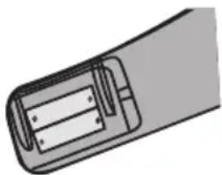 ECG XENON D 1010 HD - Inserting batteries - 2