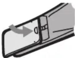 ECG XENON D 1010 HD - Inserting batteries - 3