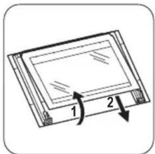 ZANUSSI ZOB35712BK - Чишћење врата пећнице - 4