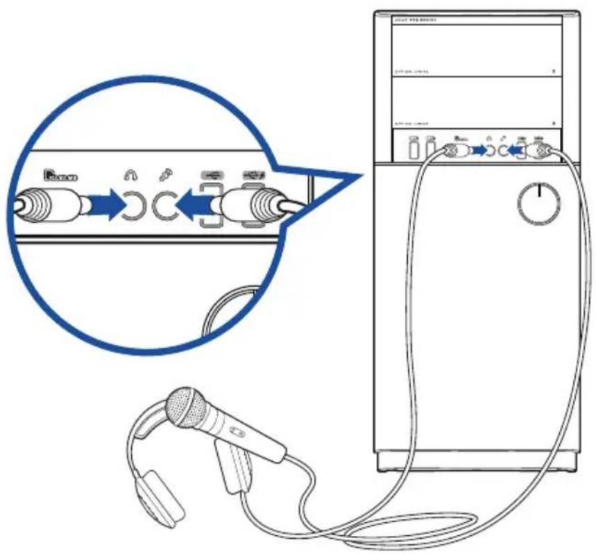 ASUS M52BC - Připojení sluchátek a mikrofonu - 2