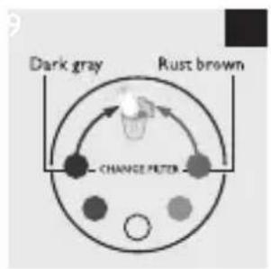 Dark gray Rust brown CHANGE PETER