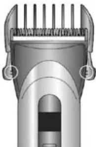 Zelmer 39Z014 - Comb attachments inserting/replacing - 1