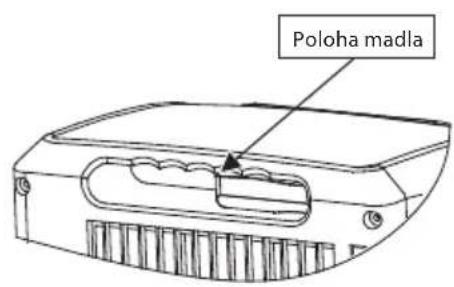 Poloha madla