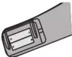 ECG XENON C 222 - Wkładanie baterii - 2