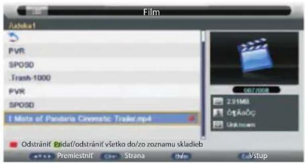 Film Jodskai1 PVR SPOSD .Trans-1000 PVR SPOSD ! Mots of Pandora Cinematic Trailer.mp4 2.91MB ČipAaOč Unkown Odstránif Pridal/odstránif všetko do/zo zoznamu skladieb ATI:111 Premlešnilť O= Strana H= Vstup
