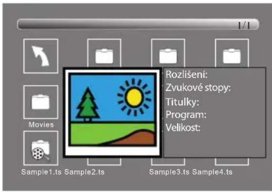 1/1 Rozlišení: Zvukové stopy: Titulky: Program: Velikost: Movies Sample1.ts Sample2.ts Sample3.ts Sample4.ts