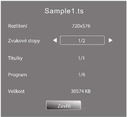 Sample1.ts Rozlišení 720x576 Zvukové stopy 1/2 Titulky 1/1 Program 1/6 Velikost 30574 KB Zavřit