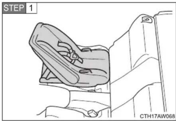SUBARU BRZ (2016) - ■ Rear facing — Infant seat/convertible seat - 1