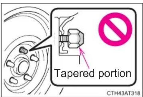 Tapered portion CTH43AT318