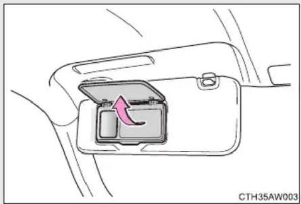 SUBARU BRZ (2016) - Vanity mirrors - 1