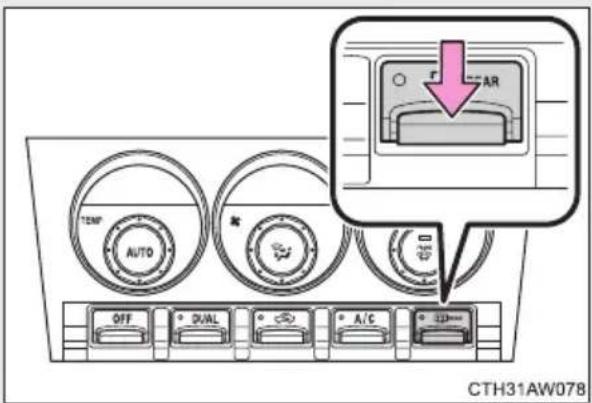 TEMP AUTO OFF DUAL A/C AR CTH31AW078
