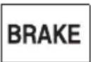 SUBARU BRZ (2016) - Stop the vehicle immediately. Continuing to drive the vehicle may be dangerous. - 1