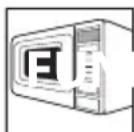 SHARP R-222STWE - UWAGA: - 1