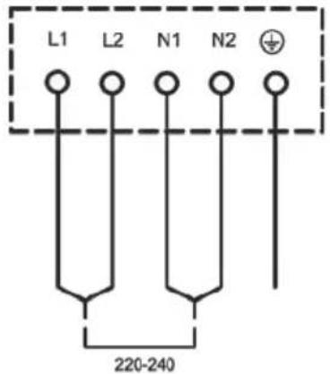 L1 L2 N1 N2 220-240