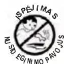 ECG ZV 115 - ISPÈJIMAS: - 2