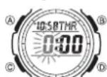 CASIO SGW100-2B - To configure countdown start time and auto-repeat settings - 1