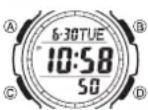 CASIO SGW100-2B - Illumination - 1