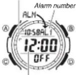 CASIO SGW100-2B - Alarms - 1