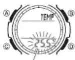 CASIO SGW100-2B - To calibrate the temperature sensor - 1