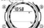 CASIO SGW100-2B - To enter and exit the Digital Compass/Thermometer Mode - 1