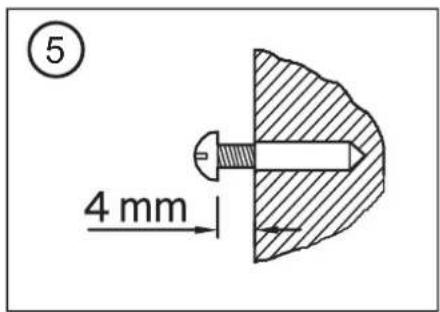⑤ 4 mm