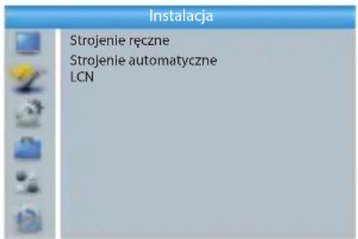 Instalacja Strojenie ręczne Strojenie automatyczne LCN