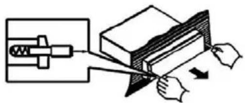 ECG CD 111 USB - Remove the old device from the dashboard - 2