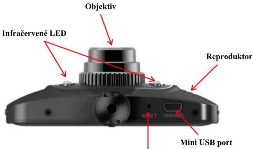 Objektiv Infračervené LED Reproduktor RASET USB/USB Mini USB port