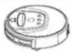 Klarstein Saugroboter 10028520 - Components of the Robot - 1