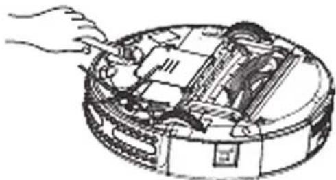 Klarstein Saugroboter 10028520 - Assembly & Disassembly and Cleaning of Front Wheel: - 1