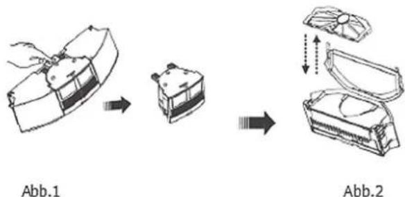 Klarstein Saugroboter 10028520 - Ersetzten und Reinigen der Filter - 1