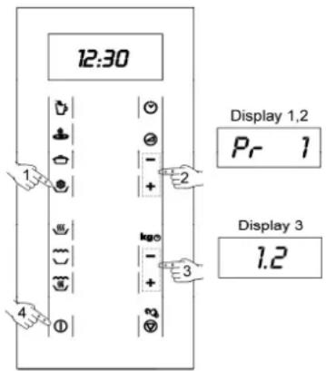 12:30 Display 1,2 Pr 1 Display 3 1.2