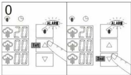0 ALARM 1st ALARM 2nd